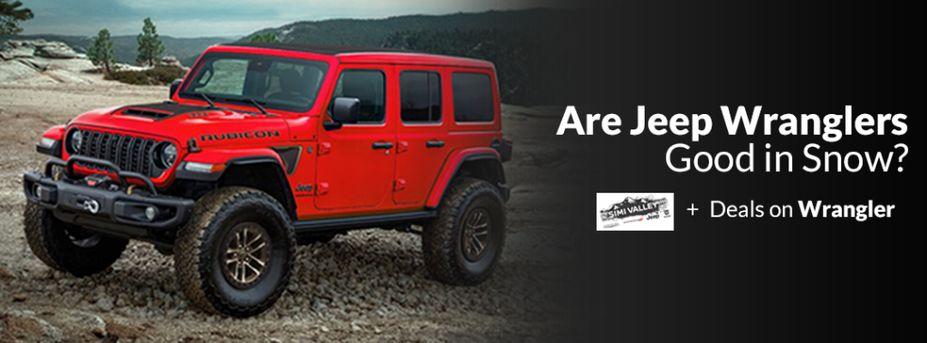 Are jeep wranglers good in snow. Answers from the experts. 
