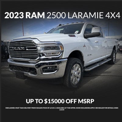 The 2023 RAM 2500 Laramie 4x4