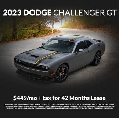 The 2023 Dodge Challenger GT